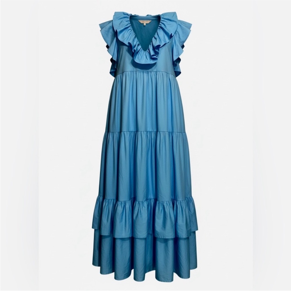 Crosby by Mollie Burch Ruffled Maxi Dress